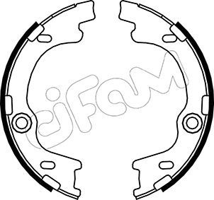 CIFAM 153-185 Brake Shoe Set, parking brake