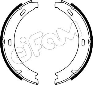 Brake Shoe Set, parking brake CIFAM 153-233