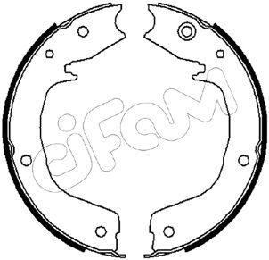Brake Shoe Set, parking brake CIFAM 153-267