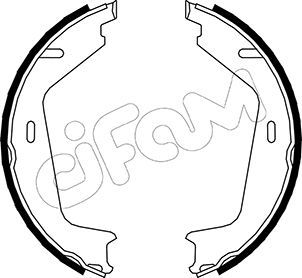Brake Shoe Set, parking brake CIFAM 153-479