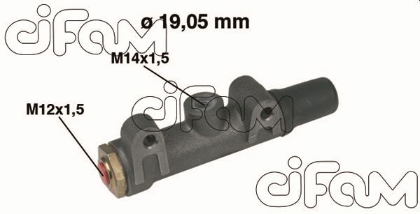 CIFAM 202-002 Brake Master Cylinder