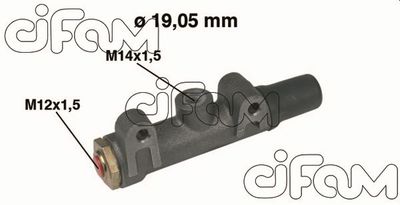 Brake Master Cylinder CIFAM 202-002