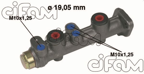CIFAM 202-019 Brake Master Cylinder