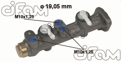 Brake Master Cylinder CIFAM 202-021
