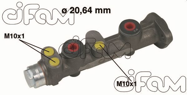 CIFAM 202-067 Brake Master Cylinder