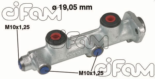 CIFAM 202-068 Brake Master Cylinder