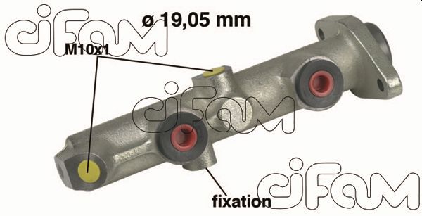 CIFAM 202-074 Brake Master Cylinder