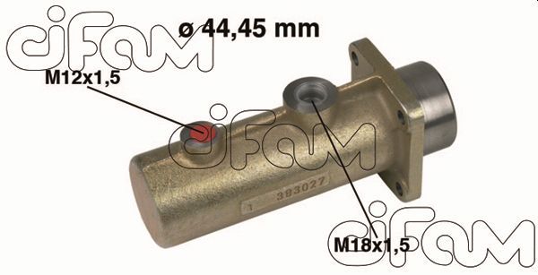 CIFAM 202-105 Brake Master Cylinder