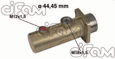 Brake Master Cylinder CIFAM 202-105