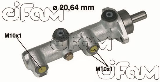 CIFAM 202-129 Brake Master Cylinder