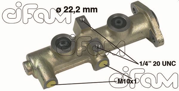 CIFAM 202-132 Brake Master Cylinder