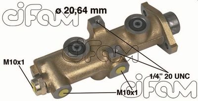 Brake Master Cylinder CIFAM 202-133