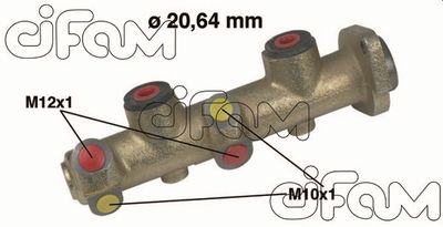 Brake Master Cylinder CIFAM 202-136