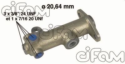 Brake Master Cylinder CIFAM 202-148