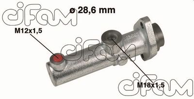 Brake Master Cylinder CIFAM 202-152