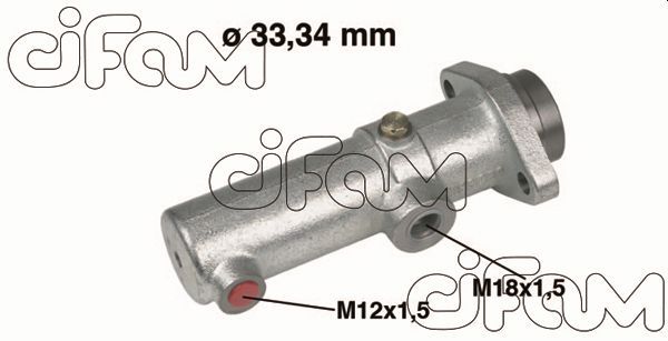 CIFAM 202-157 Brake Master Cylinder