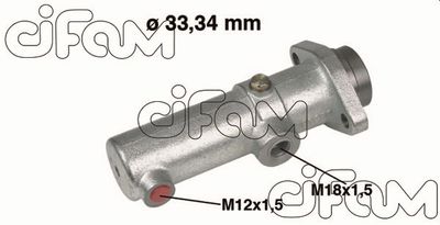 Brake Master Cylinder CIFAM 202-157