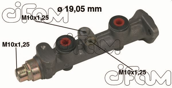 CIFAM 202-158 Brake Master Cylinder