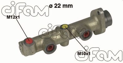 Brake Master Cylinder CIFAM 202-163