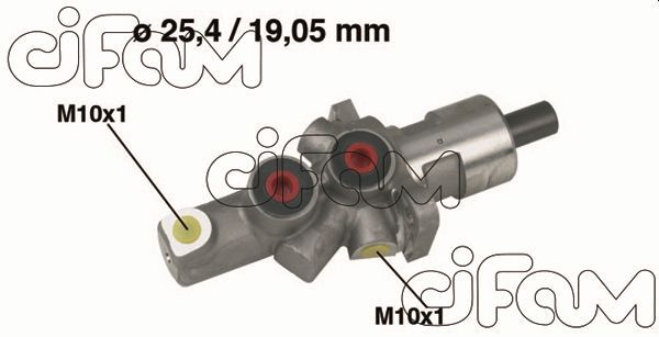 CIFAM 202-176 Brake Master Cylinder
