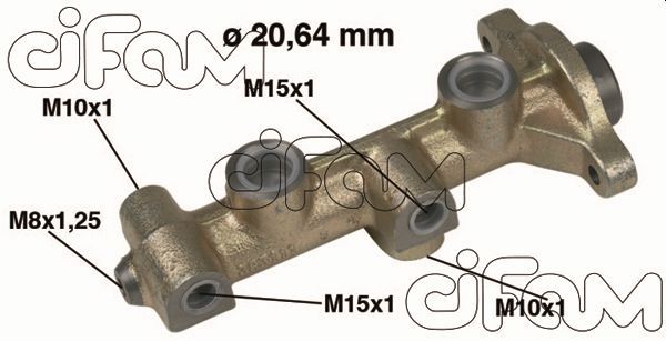 CIFAM 202-178 Brake Master Cylinder