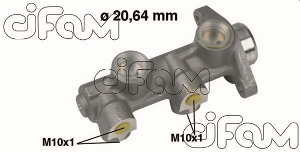 CIFAM 202-186 Brake Master Cylinder