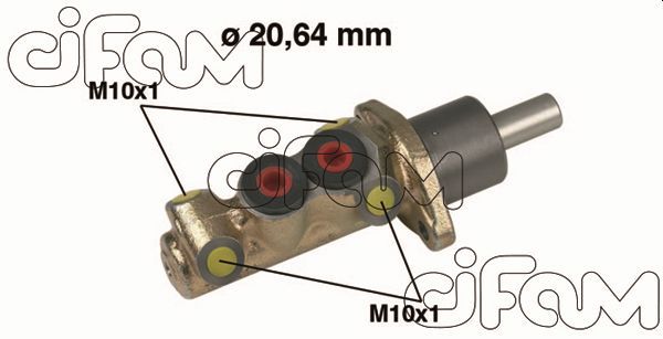 CIFAM 202-193 Brake Master Cylinder