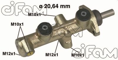 Brake Master Cylinder CIFAM 202-204