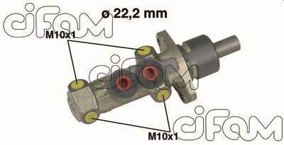 Brake Master Cylinder CIFAM 202-206