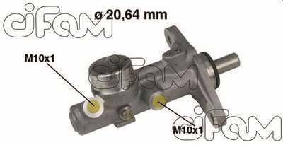 Brake Master Cylinder CIFAM 202-210