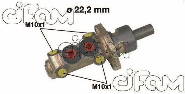 CIFAM 202-258 Brake Master Cylinder