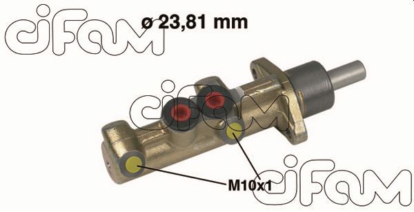 CIFAM 202-298 Brake Master Cylinder