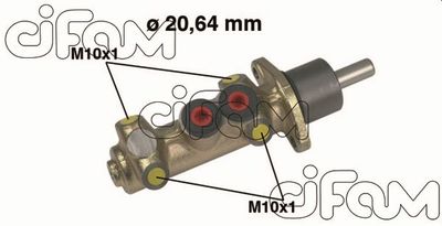 Brake Master Cylinder CIFAM 202-300