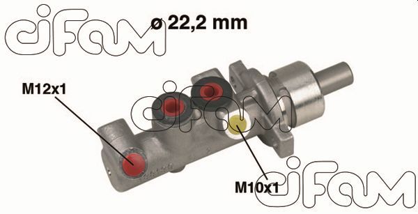 CIFAM 202-309 Brake Master Cylinder