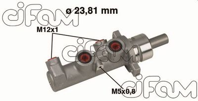 Brake Master Cylinder CIFAM 202-317