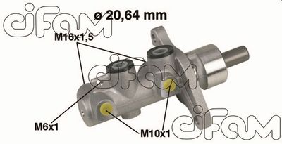 Brake Master Cylinder CIFAM 202-346