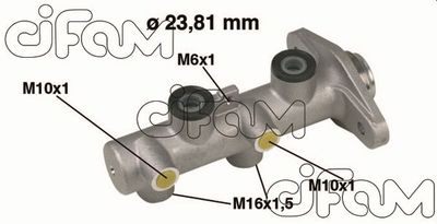 Brake Master Cylinder CIFAM 202-349