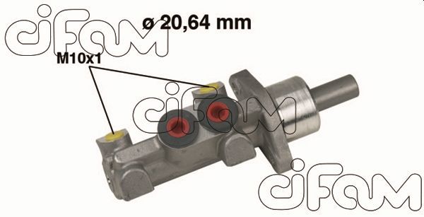 CIFAM 202-391 Brake Master Cylinder