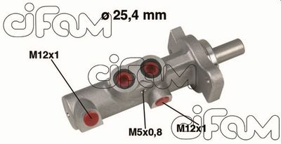 Brake Master Cylinder CIFAM 202-425