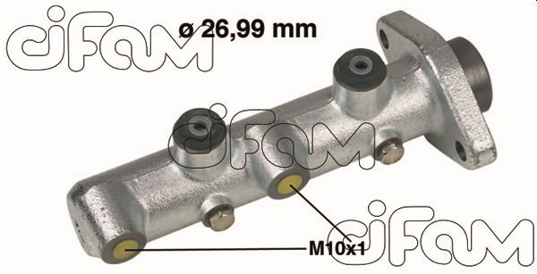 CIFAM 202-431 Brake Master Cylinder