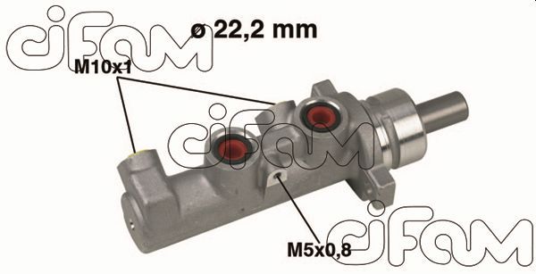 CIFAM 202-471 Brake Master Cylinder