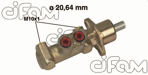 CIFAM 202-480 Brake Master Cylinder