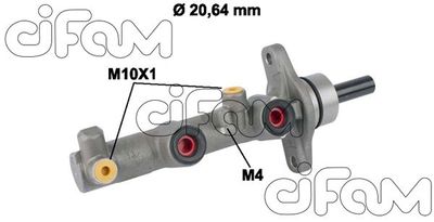 Brake Master Cylinder CIFAM 202-589
