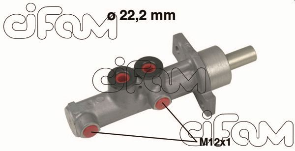 CIFAM 202-597 Brake Master Cylinder