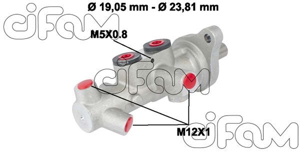 CIFAM 202-626 Brake Master Cylinder