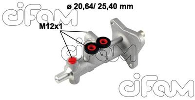 Brake Master Cylinder CIFAM 202-629