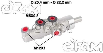 Brake Master Cylinder CIFAM 202-662