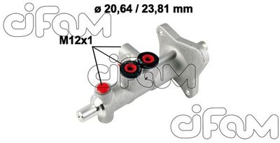 Brake Master Cylinder CIFAM 202-663