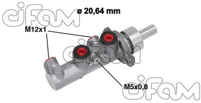 Brake Master Cylinder CIFAM 202-667