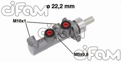 Brake Master Cylinder CIFAM 202-670